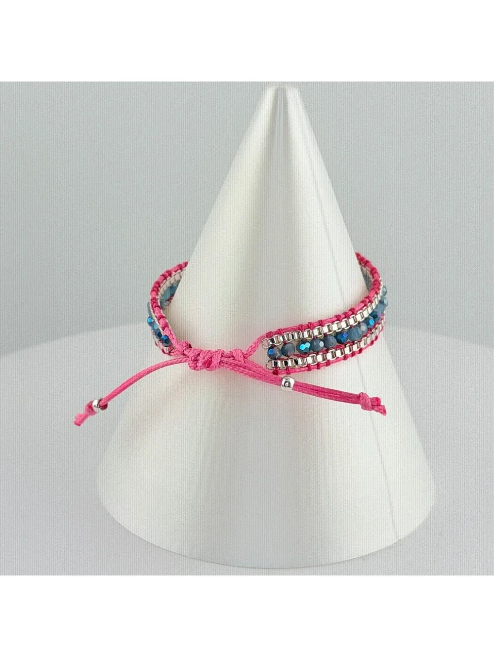 Bomb Party Single Stack Bracelet - on Silver Plating #141